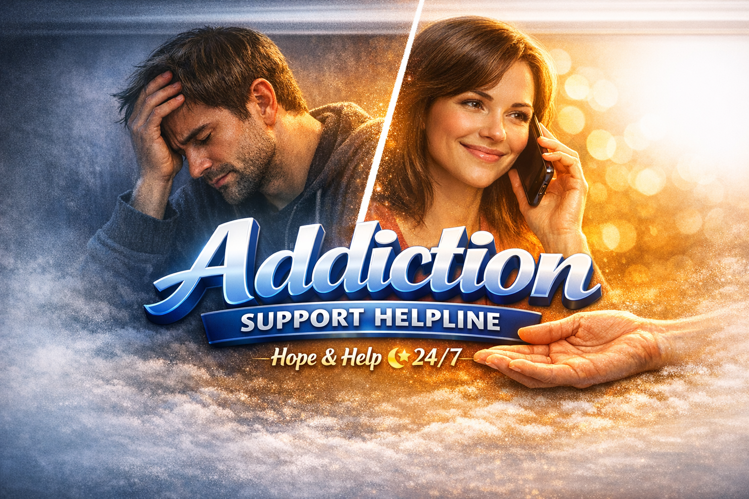 Addiction Support Helpline - Hope and Help 24/7